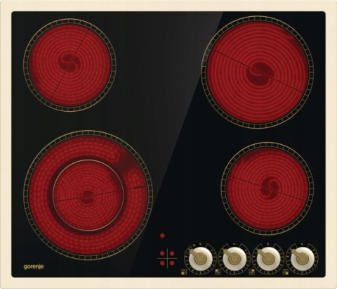 Zestaw RETRO GORENJE piekarnik BOS67372CLI + okap DK63MCLI + płyta EC642CLI