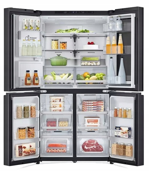 Lodówka Side By Side LG GMG960EVJE NoFrost MultiAirflow 638l InstaView