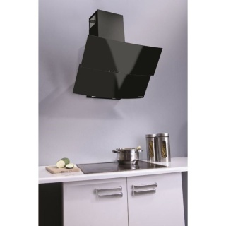 Maan Okap kominowy Rega Duo LED czarny 60 cm