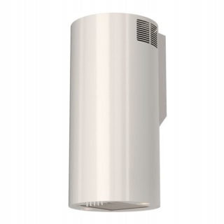 OKAP KUCHENNY PRZYŚCIENNY KOMINOWY 35 cm TUBA BIAŁY ELBA WPB35 MAAN CICHY