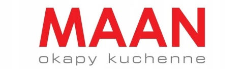 OKAP KUCHENNY TUBA PRZYŚCIENNY ZŁOTY POŁYSK KOMINOWY ELBA WPB35 MAAN CICHY