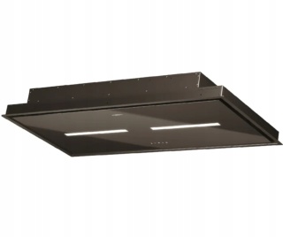 OKAP SUFITOWY 100 cm MAAN Prime 2 CZARNY turbina zewnętrzna 850 LED czarny