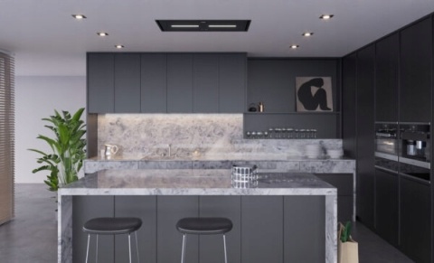 OKAP SUFITOWY 100 cm MAAN Prime 2 CZARNY turbina zewnętrzna 850 LED czarny OKAP SUFITOWY 100 cm MAAN Prime 2 CZARNY turbina zewnętrzna 850 LED czarny