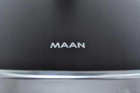 Okap Kuchenny KOMINOWY MAAN Mix 50cm Czarny przyścienny LED Cichy Mocny