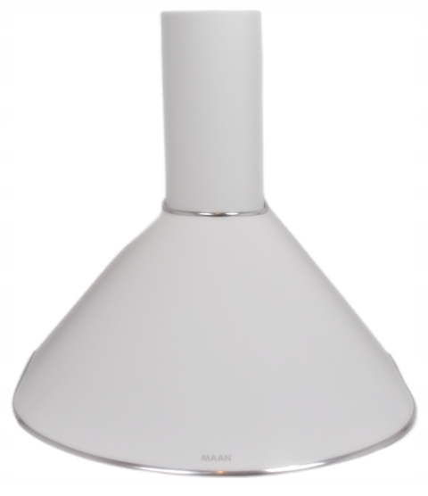 Okap Kuchenny KOMINOWY MAAN Mix 60cm Biały przyścienny LED Cichy Mocny