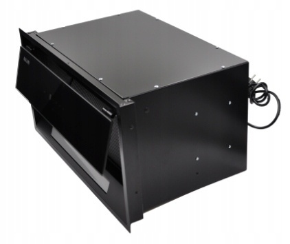 Okap do zabudowy Maan Hyperion 60 czarny Innowacyjny Panel Sterowania