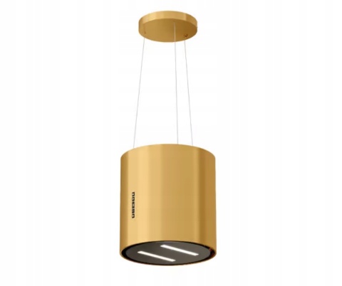 Okap do zabudowy Maan Malwa Linki 439 Złoty Połysk 715m3 39cm