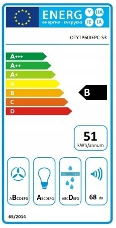 Okap do zabudowy Maan Tytan 60 Touch