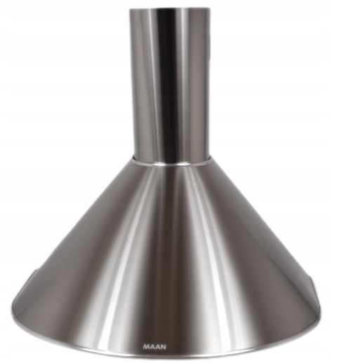 Okap kominowy Maan Mix 50 In Inox Srebrny Pochłaniacz Wyciąg 49,6cm 305m3/h