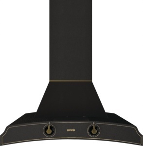 Okap kuchenny Gorenje DK63MCLB RETRO Czarny Mat 60cm 621m3 Przyścienny