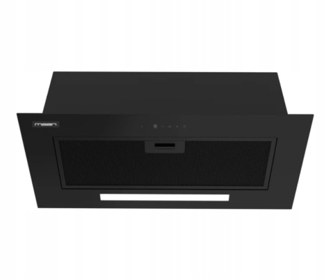 Okap kuchenny Maan Tytan Plus Gest 60 Czarny Szkło LED