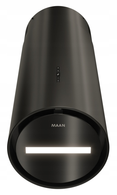 Okap kuchenny czarny wolnostojący Maan Malwa 31 Premium Line