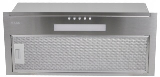 Okap kuchenny do zabudowy MAAN Fiugi 50cm 320 Srebrny Mocny Cichy Wkład