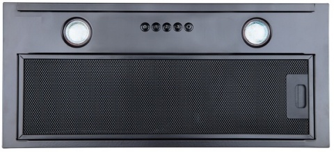 Okap kuchenny do zabudowy MAAN Fiugi 60cm 320m Czarny Mocny Cichy Wkład