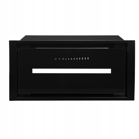Okap kuchenny do zabudowy podszafkowy 60 cm Maan Helios GEST CICHY CZARNY