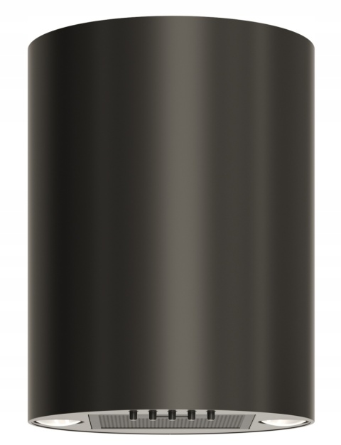 Okap kuchenny kominowy MAAN Tuba Elba Mini WPB 431 Czarny Przyścienny