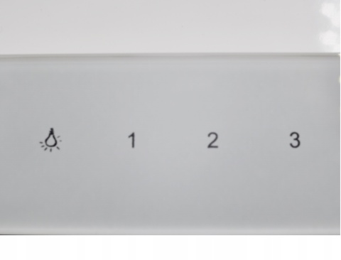 Okap kuchenny teleskopowy Maan Corona 60 Biały Szkło Dotykowy Podszafkowy