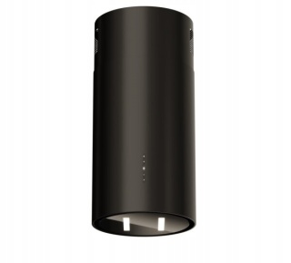 Okap kuchenny wyspowy tuba MAAN Malwa 2 39 Czarna 715m3/h Premium Line