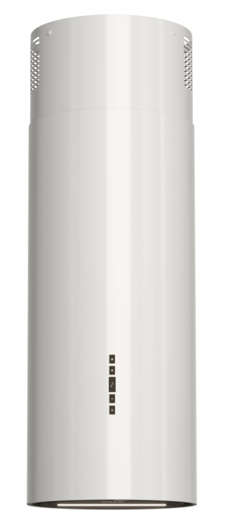 Okap kuchenny wyspowy tuba Maan MALWA 31 biały Premium Line