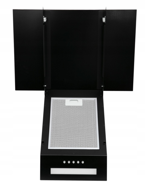 Okap ścienny MAAN MiniRODO 60cm|Czarny Szkło