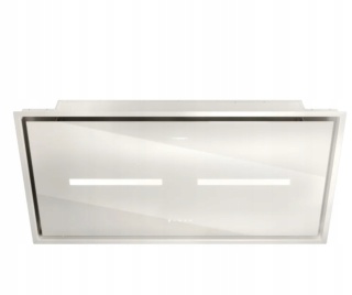 Okap sufitowy Prime 2 biały + Motorblok GPE 850 Maan premium Line