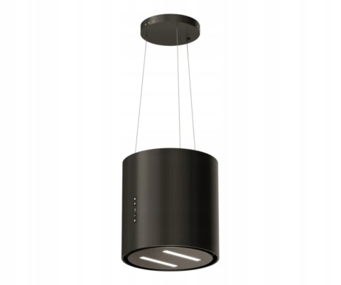 Okap wyspowy 39cm czarny MAAN Malwa Linki 439 715m3/h