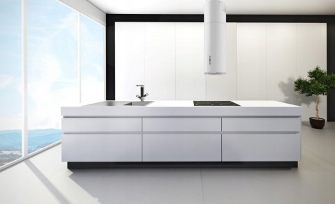 Okap wyspowy MAAN Elba 2 31 biały