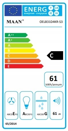 Okap wyspowy MAAN Elba 2 31 biały