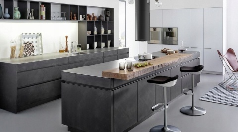 Okap wyspowy Tuba MAAN Elba PB 31 Czarny LED Cichy Wydajny