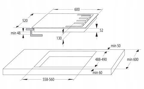 Piękny kremowy zestaw GORENJE RETRO do kuchni Beżowy Beż BOS67372CLI