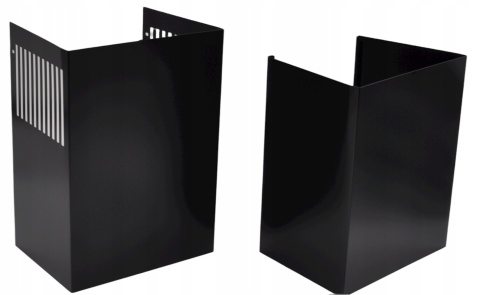 Rura Osłonowa Komina okapu Maan maskownica czarna Vertical Rura Osłonowa Komina okapu Maan maskownica czarna Vertical