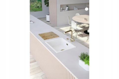 Zestaw KIRUNA N-100 Day CRISTADUR + 629051SH + 629738S - LINIA STUDIO Biały