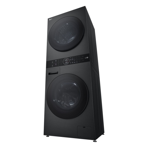 Zestaw Pralka + Suszarka LG WashTower WT1210BBF 12/10kg Pompa ciepła ThinQ