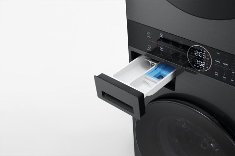 Zestaw Pralka + Suszarka LG WashTower WT1210BBF 12/10kg Pompa ciepła ThinQ