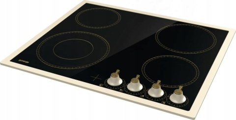 Zestaw RETRO GORENJE okap DK63MCLI + płyta ceramiczna EC642CLI