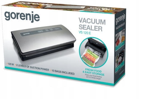 Zgrzewarka próżniowa Gorenje 120W Szara VS120E