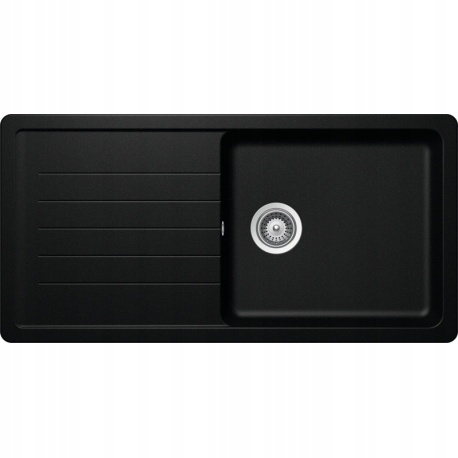 Zlewozmywak Schock CRISTADUR TOLEDO D-100L Magma czarny