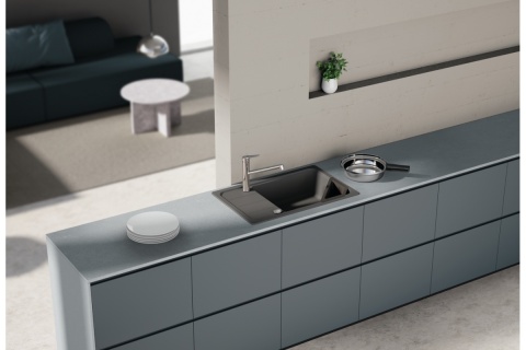 Zlewozmywak Schock Cristalite Formhaus D-100 LS Onyx