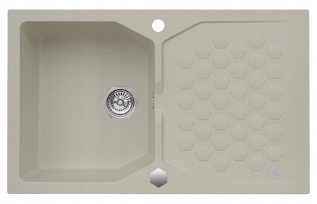 Zlewozmywak granitowy Alveus SENSUAL 30 pebble