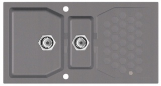 Zlewozmywak granitowy Alveus SENSUAL 70 Steel