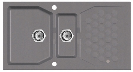 Zlewozmywak granitowy Alveus SENSUAL 70 Steel