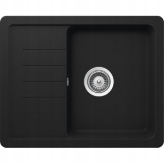 Zlewozmywak granitowy Schock PINEDO CRISTALITE+ D-100XS Onyx czarny