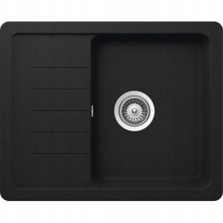 Zlewozmywak granitowy Schock PINEDO CRISTALITE+ D-100XS Onyx czarny
