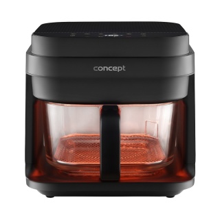Air fryer frytkownica beztłuszczowa CONCEPT GLASS AND FAST FR5500 5,5 l