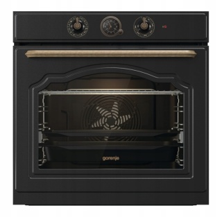 Czarny Mat Zestaw GORENJE BOS67372CLB + BM235CLB + GW6D42CLB