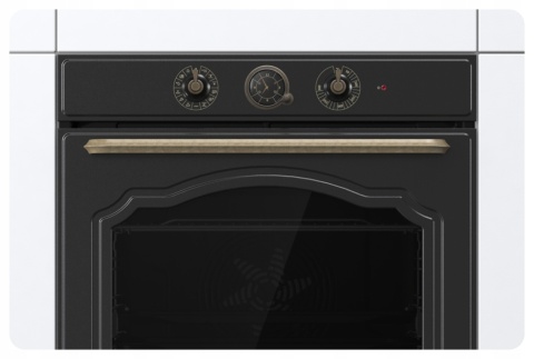 Czarny Mat Zestaw GORENJE BOS67372CLB + BM235CLB + GW6D42CLB