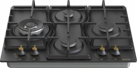 Czarny Mat Zestaw GORENJE BOS67372CLB + DK63MCLB + GW6D42CLB