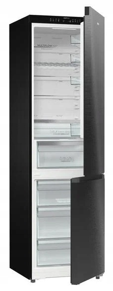 Lodówka Gorenje NRB620E6BX4WFE 413L 203cm NoFrost DO OBUDOWY Wi-Fi Czarna
