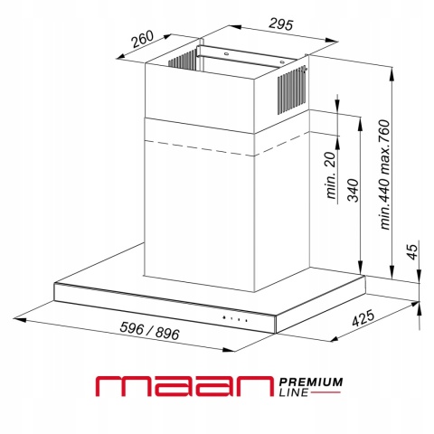 MAAN Komoda Plus Touch Neo 60