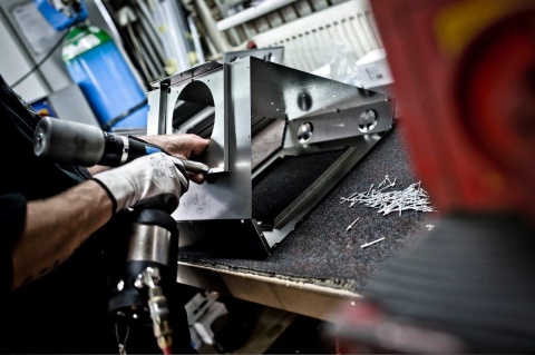 OKAP PODSZAFKOWY 50 CM BIAŁY JUNO MAAN KUCHENNY